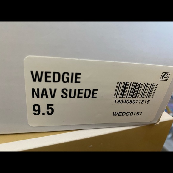 Steve Madden Blue Suede Booties with zipper size 9.5 womens - Picture 4 of 4